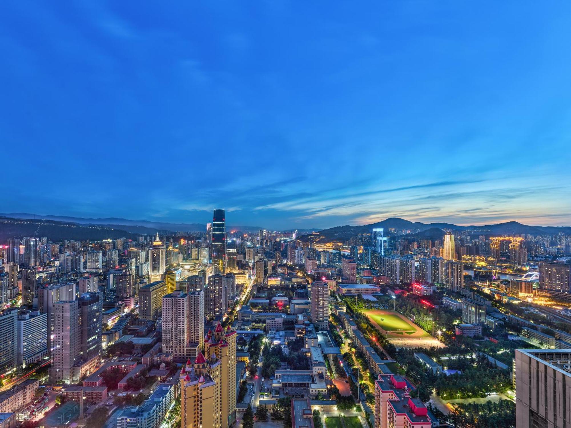 Hilton Lanzhou City Center المظهر الخارجي الصورة